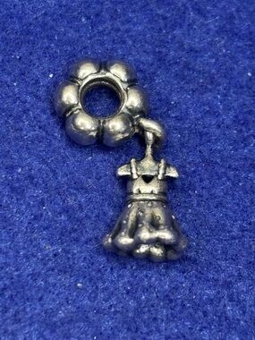 Pandora Silver Dress Dangle Charm Pendant